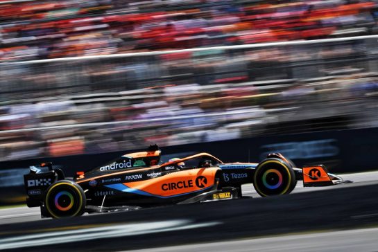 Daniel Ricciardo (AUS) McLaren MCL36.
19.06.2022. Formula 1 World Championship, Rd 9, Canadian Grand Prix, Montreal, Canada, Race Day.
 - www.xpbimages.com, EMail: requests@xpbimages.com © Copyright: Coates / XPB Images