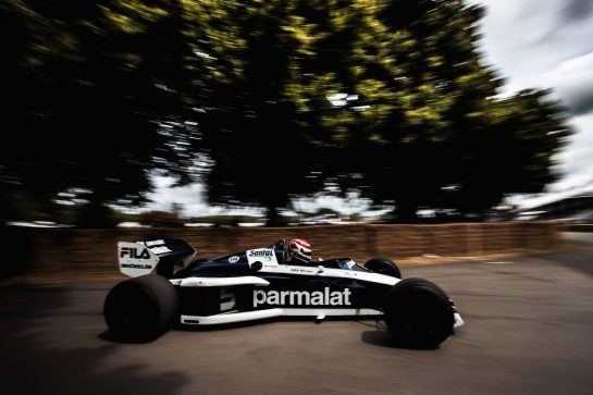 Piquet Brabham24-26.06.2022 Goodwood Festival of Speed, Goodwood, England - www.xpbimages.com, EMail: requests@xpbimages.com - copy of publication required for printed pictures. Every used picture is fee-liable. © Copyright: Bearne / XPB Images