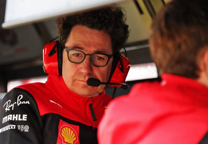 Mattia Binotto (ITA) Ferrari Team Principal. 01.07.2022. Formula 1 World Championship, Rd 10, British Grand Prix, Silverstone, England, Practice