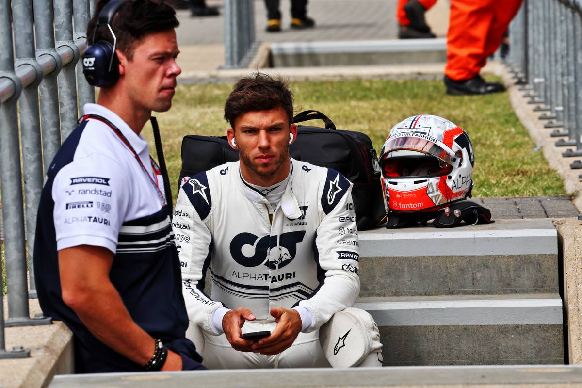 Pierre Gasly (FRA) AlphaTauri. 03.07.2022. Formula 1 World Championship, Rd 10, British Grand Prix, Silverstone, England, Race