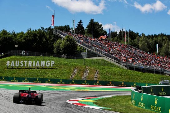 Carlos Sainz Jr (ESP) Ferrari F1-75.
08.07.2022. Formula 1 World Championship, Rd 11, Austrian Grand Prix, Spielberg, Austria, Qualifying Day.
- www.xpbimages.com, EMail: requests@xpbimages.com © Copyright: Coates / XPB Images