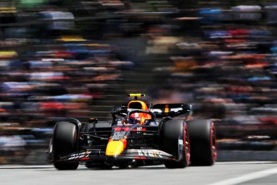 Sergio Perez (MEX) Red Bull Racing RB18.
08.07.2022. Formula 1 World Championship, Rd 11, Austrian Grand Prix, Spielberg, Austria, Qualifying Day.
- www.xpbimages.com, EMail: requests@xpbimages.com © Copyright: Coates / XPB Images