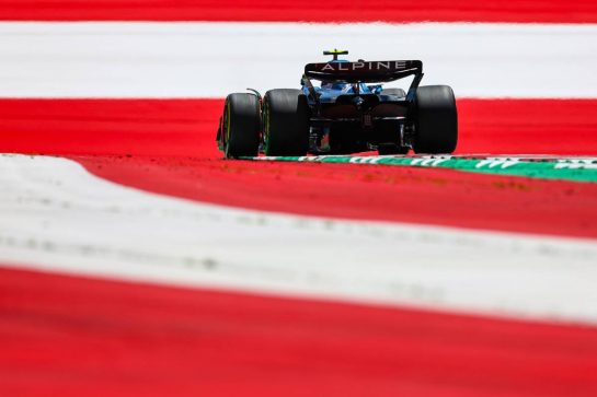 Esteban Ocon (FRA), Alpine F1 Team 
08.07.2022. Formula 1 World Championship, Rd 11, Austrian Grand Prix, Spielberg, Austria, Qualifying Day.
- www.xpbimages.com, EMail: requests@xpbimages.com © Copyright: Charniaux / XPB Images