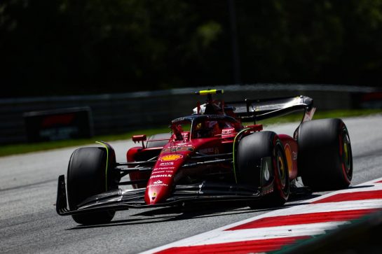 Carlos Sainz Jr (ESP), Scuderia Ferrari 
08.07.2022. Formula 1 World Championship, Rd 11, Austrian Grand Prix, Spielberg, Austria, Qualifying Day.
- www.xpbimages.com, EMail: requests@xpbimages.com © Copyright: Charniaux / XPB Images