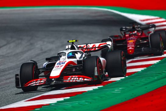 Mick Schumacher (GER), Haas F1 Team 
08.07.2022. Formula 1 World Championship, Rd 11, Austrian Grand Prix, Spielberg, Austria, Qualifying Day.
- www.xpbimages.com, EMail: requests@xpbimages.com © Copyright: Charniaux / XPB Images