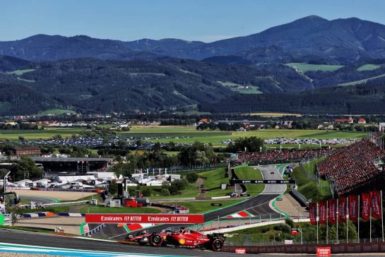 Charles Leclerc (MON) Ferrari F1-75.
08.07.2022. Formula 1 World Championship, Rd 11, Austrian Grand Prix, Spielberg, Austria, Qualifying Day.
- www.xpbimages.com, EMail: requests@xpbimages.com © Copyright: Bearne / XPB Images