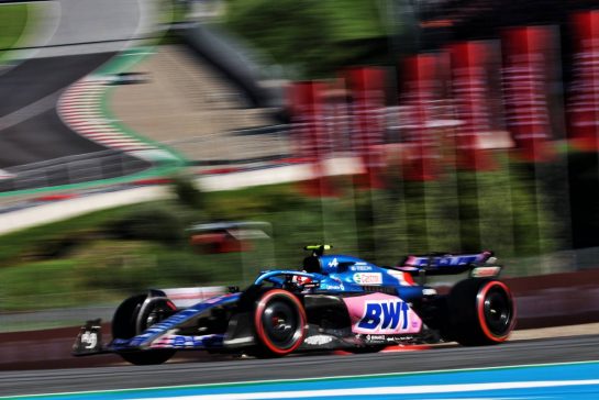 Esteban Ocon (FRA) Alpine F1 Team A522.
08.07.2022. Formula 1 World Championship, Rd 11, Austrian Grand Prix, Spielberg, Austria, Qualifying Day.
- www.xpbimages.com, EMail: requests@xpbimages.com © Copyright: Bearne / XPB Images