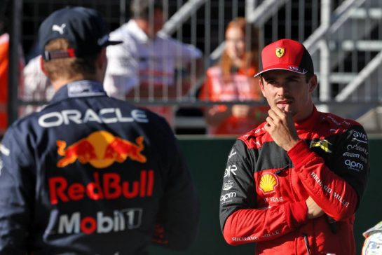 Charles Leclerc (MON) Ferrari in parc ferme.
08.07.2022. Formula 1 World Championship, Rd 11, Austrian Grand Prix, Spielberg, Austria, Qualifying Day.
- www.xpbimages.com, EMail: requests@xpbimages.com © Copyright: Bearne / XPB Images