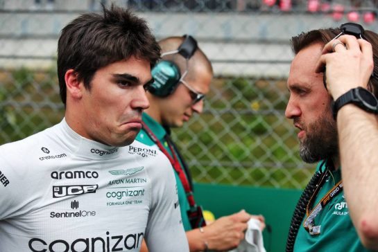 Lance Stroll (CDN) Aston Martin F1 Team.
09.07.2022. Formula 1 World Championship, Rd 11, Austrian Grand Prix, Spielberg, Austria, Sprint Day.
- www.xpbimages.com, EMail: requests@xpbimages.com © Copyright: Coates / XPB Images