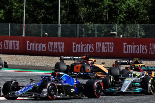 Alexander Albon (THA) Williams Racing FW44.
09.07.2022. Formula 1 World Championship, Rd 11, Austrian Grand Prix, Spielberg, Austria, Sprint Day.
- www.xpbimages.com, EMail: requests@xpbimages.com © Copyright: Batchelor / XPB Images