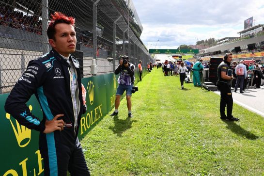 Alexander Albon (THA) Williams Racing.
09.07.2022. Formula 1 World Championship, Rd 11, Austrian Grand Prix, Spielberg, Austria, Sprint Day.
- www.xpbimages.com, EMail: requests@xpbimages.com © Copyright: Batchelor / XPB Images