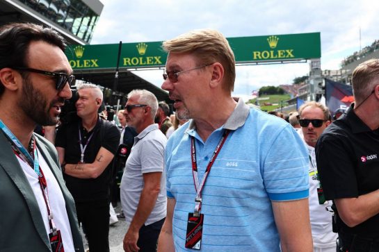 Mika Hakkinen (FIN).
09.07.2022. Formula 1 World Championship, Rd 11, Austrian Grand Prix, Spielberg, Austria, Sprint Day.
- www.xpbimages.com, EMail: requests@xpbimages.com © Copyright: Batchelor / XPB Images