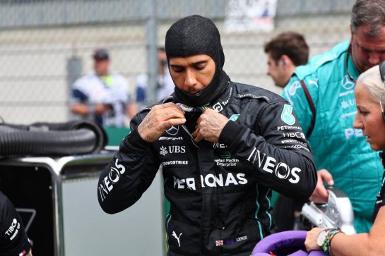 Lewis Hamilton (GBR) Mercedes AMG F1.
09.07.2022. Formula 1 World Championship, Rd 11, Austrian Grand Prix, Spielberg, Austria, Sprint Day.
- www.xpbimages.com, EMail: requests@xpbimages.com © Copyright: Batchelor / XPB Images
