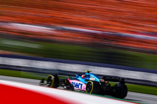 Esteban Ocon (FRA), Alpine F1 Team
09.07.2022. Formula 1 World Championship, Rd 11, Austrian Grand Prix, Spielberg, Austria, Sprint Day.
- www.xpbimages.com, EMail: requests@xpbimages.com © Copyright: Charniaux / XPB Images