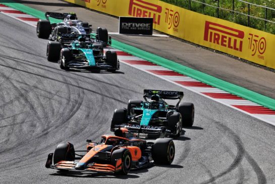 Daniel Ricciardo (AUS) McLaren MCL36.
09.07.2022. Formula 1 World Championship, Rd 11, Austrian Grand Prix, Spielberg, Austria, Sprint Day.
- www.xpbimages.com, EMail: requests@xpbimages.com © Copyright: Bearne / XPB Images