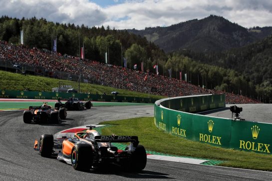 Daniel Ricciardo (AUS) McLaren MCL36.
09.07.2022. Formula 1 World Championship, Rd 11, Austrian Grand Prix, Spielberg, Austria, Sprint Day.
- www.xpbimages.com, EMail: requests@xpbimages.com © Copyright: Coates / XPB Images