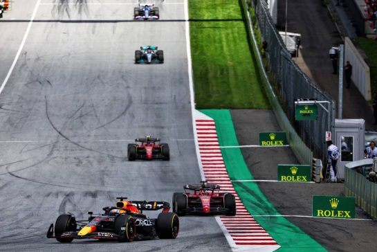 Max Verstappen (NLD) Red Bull Racing RB18.
10.07.2022. Formula 1 World Championship, Rd 11, Austrian Grand Prix, Spielberg, Austria, Race Day.
- www.xpbimages.com, EMail: requests@xpbimages.com © Copyright: Batchelor / XPB Images