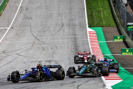 Nicholas Latifi (CDN) Williams Racing FW44.
10.07.2022. Formula 1 World Championship, Rd 11, Austrian Grand Prix, Spielberg, Austria, Race Day.
- www.xpbimages.com, EMail: requests@xpbimages.com © Copyright: Batchelor / XPB Images
