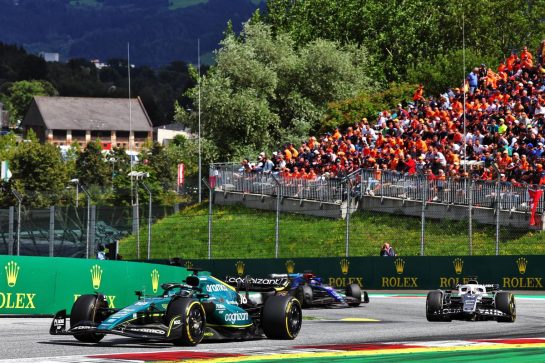 Lance Stroll (CDN) Aston Martin F1 Team AMR22.
10.07.2022. Formula 1 World Championship, Rd 11, Austrian Grand Prix, Spielberg, Austria, Race Day.
- www.xpbimages.com, EMail: requests@xpbimages.com © Copyright: Batchelor / XPB Images