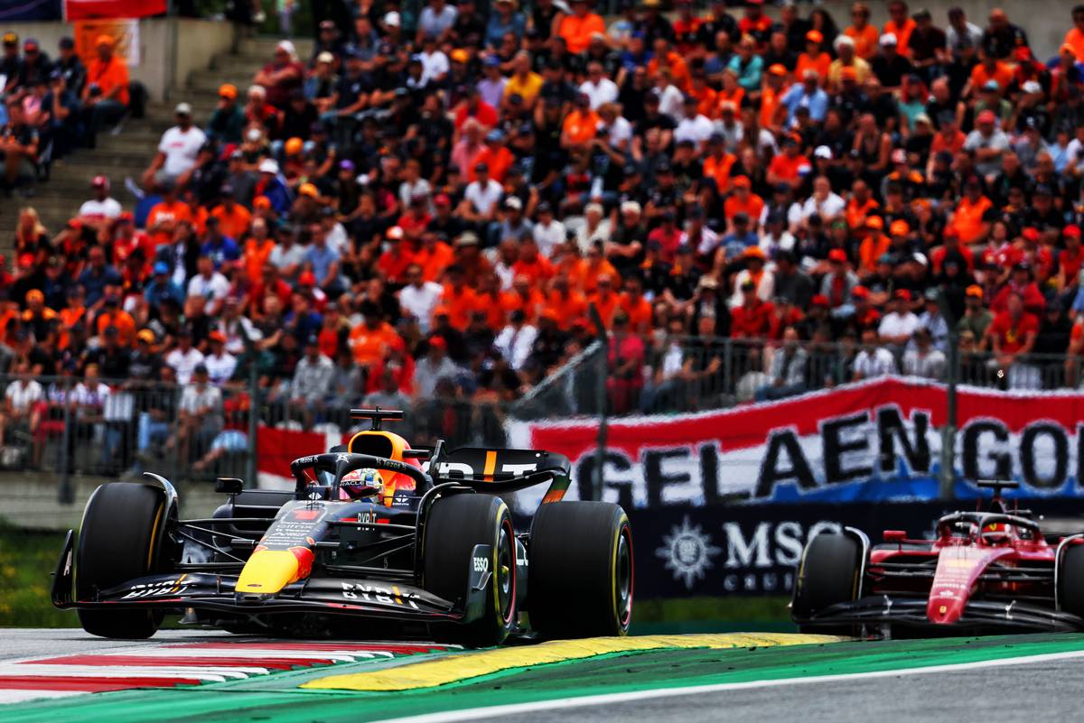 Max Verstappen (NLD) Red Bull Racing RB18. 10.07.2022. Formula 1 World Championship, Rd 11, Austrian Grand Prix, Spielberg, Austria, Race