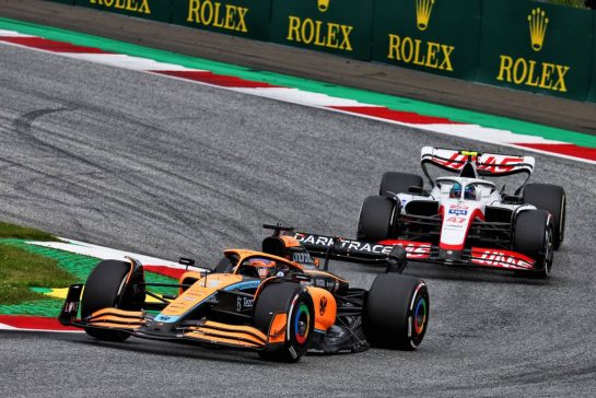 Daniel Ricciardo (AUS) McLaren MCL36.
10.07.2022. Formula 1 World Championship, Rd 11, Austrian Grand Prix, Spielberg, Austria, Race Day.
- www.xpbimages.com, EMail: requests@xpbimages.com © Copyright: Batchelor / XPB Images