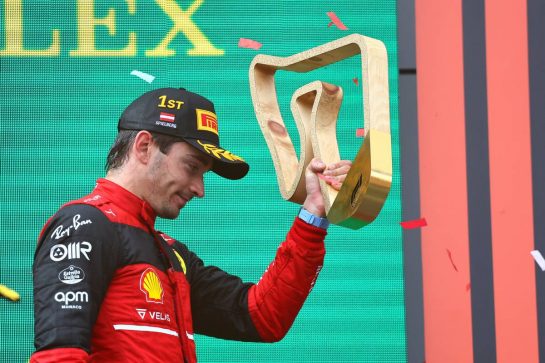 1st place Charles Leclerc (MON) Ferrari F1-75.
10.07.2022. Formula 1 World Championship, Rd 11, Austrian Grand Prix, Spielberg, Austria, Race Day.
- www.xpbimages.com, EMail: requests@xpbimages.com © Copyright: Batchelor / XPB Images
