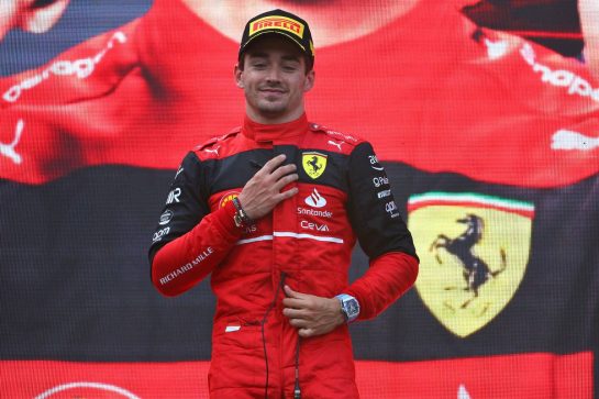 1st place Charles Leclerc (MON) Ferrari F1-75.
10.07.2022. Formula 1 World Championship, Rd 11, Austrian Grand Prix, Spielberg, Austria, Race Day.
- www.xpbimages.com, EMail: requests@xpbimages.com © Copyright: Batchelor / XPB Images