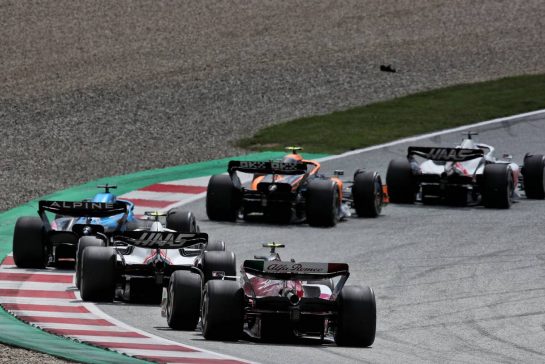 Guanyu Zhou (CHN) Alfa Romeo F1 Team C42.
10.07.2022. Formula 1 World Championship, Rd 11, Austrian Grand Prix, Spielberg, Austria, Race Day.
- www.xpbimages.com, EMail: requests@xpbimages.com © Copyright: Coates / XPB Images