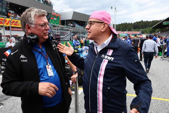 Otmar Szafnauer (USA) Alpine F1 Team, Team Principal.
10.07.2022. Formula 1 World Championship, Rd 11, Austrian Grand Prix, Spielberg, Austria, Race Day.
- www.xpbimages.com, EMail: requests@xpbimages.com © Copyright: Batchelor / XPB Images