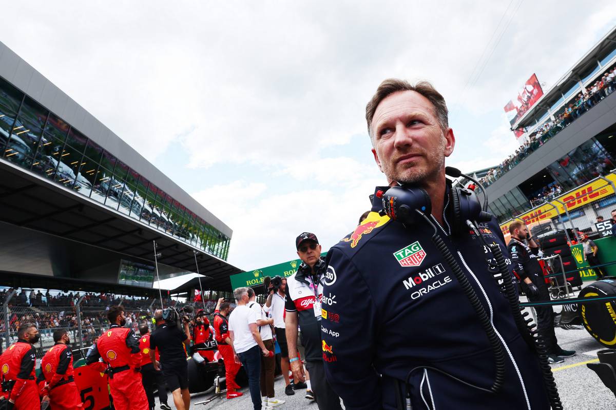 Christian Horner (GBR) Red Bull Racing Team Principal. 10.07.2022. Formula 1 World Championship, Rd 11, Austrian Grand Prix, Spielberg, Austria, Race