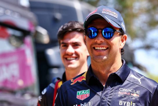 Sergio Perez (MEX) Red Bull Racing.
21.07.2022. Formula 1 World Championship, Rd 12, French Grand Prix, Paul Ricard, France, Preparation Day.
- www.xpbimages.com, EMail: requests@xpbimages.com © Copyright: Batchelor / XPB Images