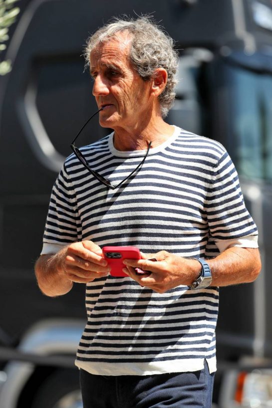Alain Prost (FRA).
22.07.2022. Formula 1 World Championship, Rd 12, French Grand Prix, Paul Ricard, France, Practice Day.
- www.xpbimages.com, EMail: requests@xpbimages.com © Copyright: Coates / XPB Images