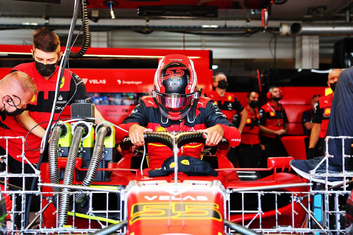 Carlos Sainz Jr (ESP) Ferrari F1-75.  22.07.2022.  Campeonato Mundial de Fórmula 1, Rd 12, Gran Premio de Francia, Paul Ricard, Francia, Práctica