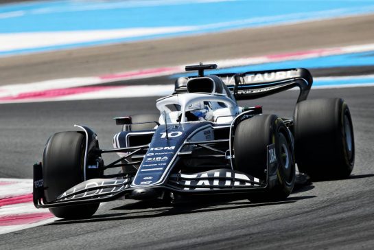 Pierre Gasly (FRA) AlphaTauri AT03.
22.07.2022. Formula 1 World Championship, Rd 12, French Grand Prix, Paul Ricard, France, Practice Day.
- www.xpbimages.com, EMail: requests@xpbimages.com © Copyright: Coates / XPB Images