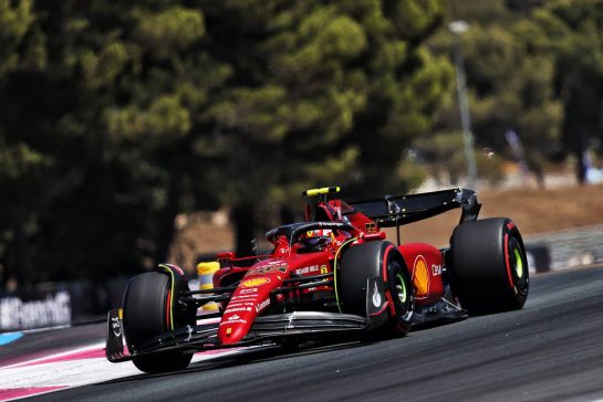 Carlos Sainz Jr (ESP) Ferrari F1-75.
22.07.2022. Formula 1 World Championship, Rd 12, French Grand Prix, Paul Ricard, France, Practice Day.
- www.xpbimages.com, EMail: requests@xpbimages.com © Copyright: Moy / XPB Images