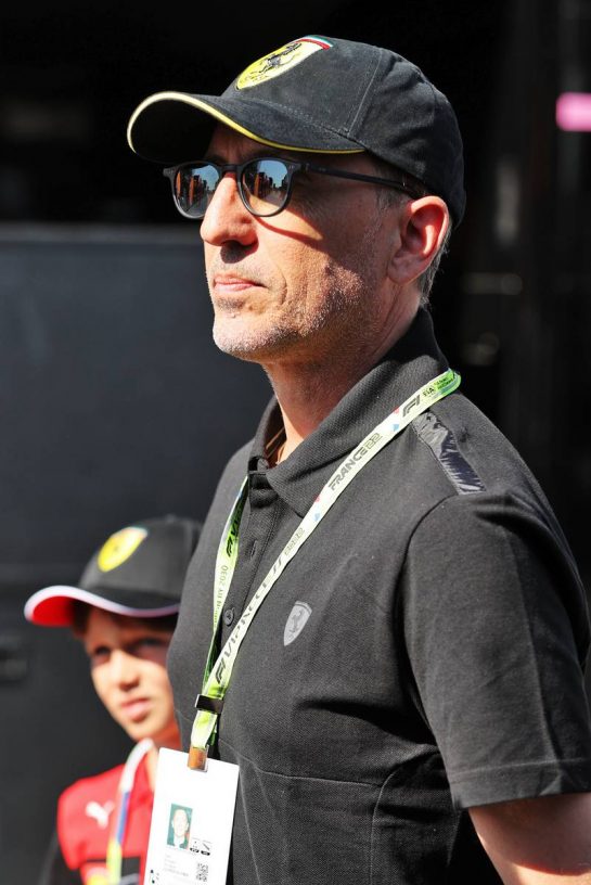 Gad Elmaleh (MOR) / (CDN) Stand-Up Comedian / Actor.
24.07.2022. Formula 1 World Championship, Rd 12, French Grand Prix, Paul Ricard, France, Race Day.
- www.xpbimages.com, EMail: requests@xpbimages.com © Copyright: Moy / XPB Images