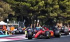 Charles Leclerc (MON) Ferrari F1-75 leads at the start of the race. 24.07.2022. Formula 1 World Championship, Rd 12, French Grand Prix, Paul Ricard, France, Race