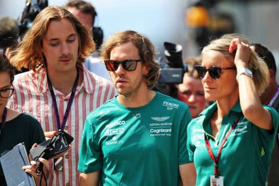 Sebastian Vettel (GER) Aston Martin F1 Team.
28.07.2022. Formula 1 World Championship, Rd 13, Hungarian Grand Prix, Budapest, Hungary, Preparation Day.
- www.xpbimages.com, EMail: requests@xpbimages.com © Copyright: Coates / XPB Images