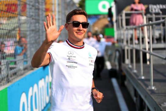 George Russell (GBR) Mercedes AMG F1.
28.07.2022. Formula 1 World Championship, Rd 13, Hungarian Grand Prix, Budapest, Hungary, Preparation Day.
- www.xpbimages.com, EMail: requests@xpbimages.com © Copyright: Coates / XPB Images