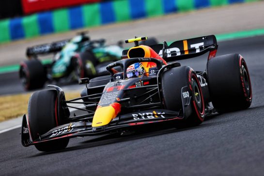 Sergio Perez (MEX) Red Bull Racing RB18.
29.07.2022. Formula 1 World Championship, Rd 13, Hungarian Grand Prix, Budapest, Hungary, Practice Day.
- www.xpbimages.com, EMail: requests@xpbimages.com © Copyright: Moy / XPB Images