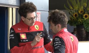 Leclerc: Post-race chat with Binotto about 'cheering me up'