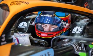 Herta 'felt comfortable right away' in F1 McLaren