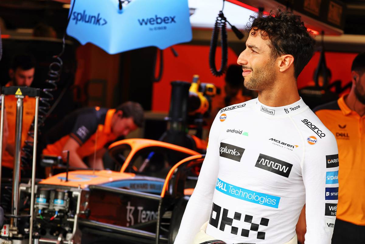 Daniel Ricciardo (AUS) McLaren. 30.07.2022. Formula 1 World Championship, Rd 13, Hungarian Grand Prix, Budapest, Hungary, Qualifying