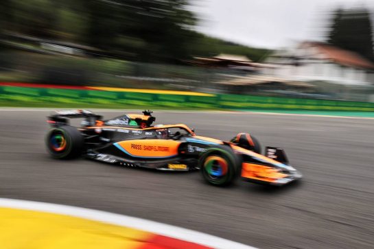 Daniel Ricciardo (AUS) McLaren MCL36.
26.08.2022. Formula 1 World Championship, Rd 14, Belgian Grand Prix, Spa Francorchamps, Belgium, Practice Day.
- www.xpbimages.com, EMail: requests@xpbimages.com © Copyright: Moy / XPB Images