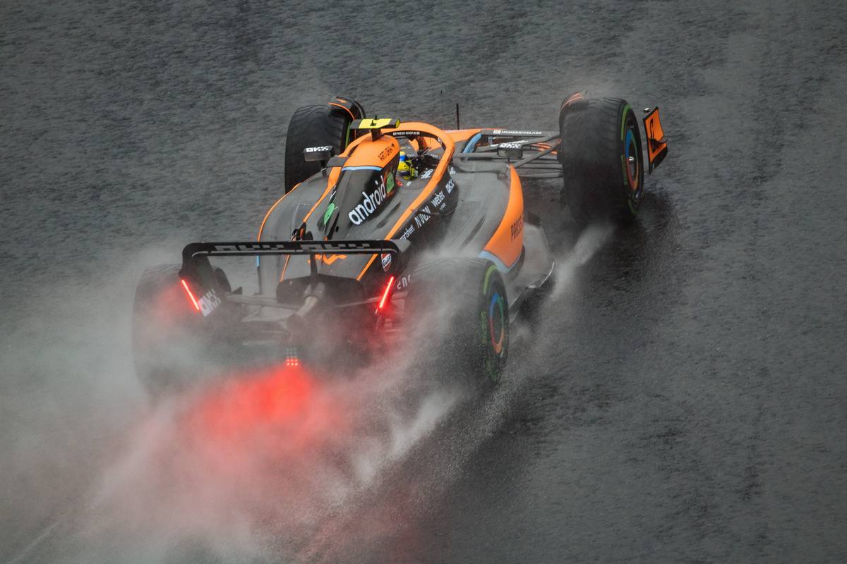 Lando Norris (GBR) McLaren MCL36. 26.08.2022. Formula 1 World Championship, Rd 14, Belgian Grand Prix, Spa Francorchamps, Belgium, Practice
