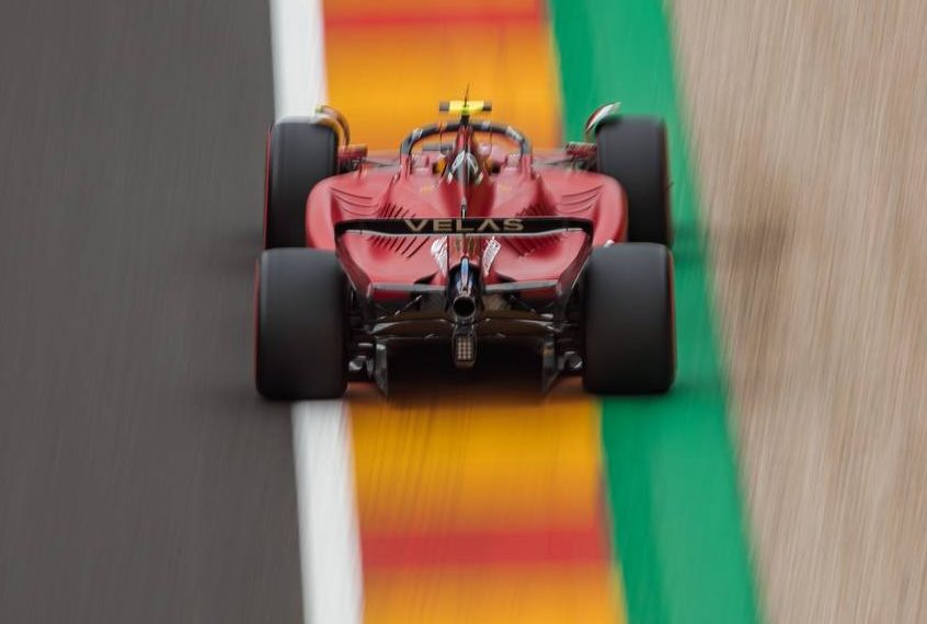 Carlos Sainz Jr (ESP) Ferrari F1-75. 26.08.2022. Formula 1 World Championship, Rd 14, Belgian Grand Prix, Spa Francorchamps, Belgium, Practice