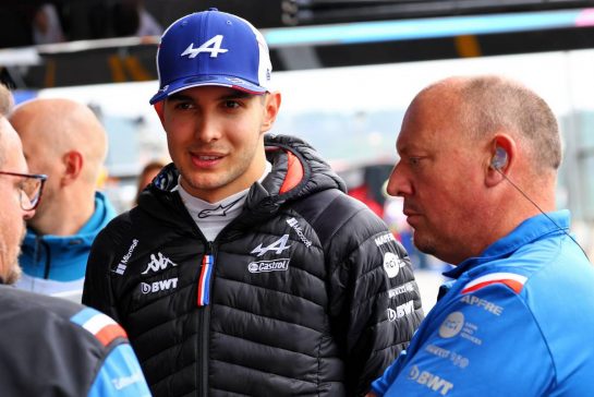 Esteban Ocon (FRA) Alpine F1 Team.
27.08.2022. Formula 1 World Championship, Rd 14, Belgian Grand Prix, Spa Francorchamps, Belgium, Qualifying Day.
- www.xpbimages.com, EMail: requests@xpbimages.com © Copyright: Batchelor / XPB Images