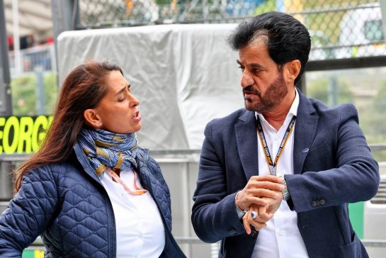 Mohammed Bin Sulayem (UAE) FIA President (Right).
27.08.2022. Formula 1 World Championship, Rd 14, Belgian Grand Prix, Spa Francorchamps, Belgium, Qualifying Day.
- www.xpbimages.com, EMail: requests@xpbimages.com © Copyright: Batchelor / XPB Images