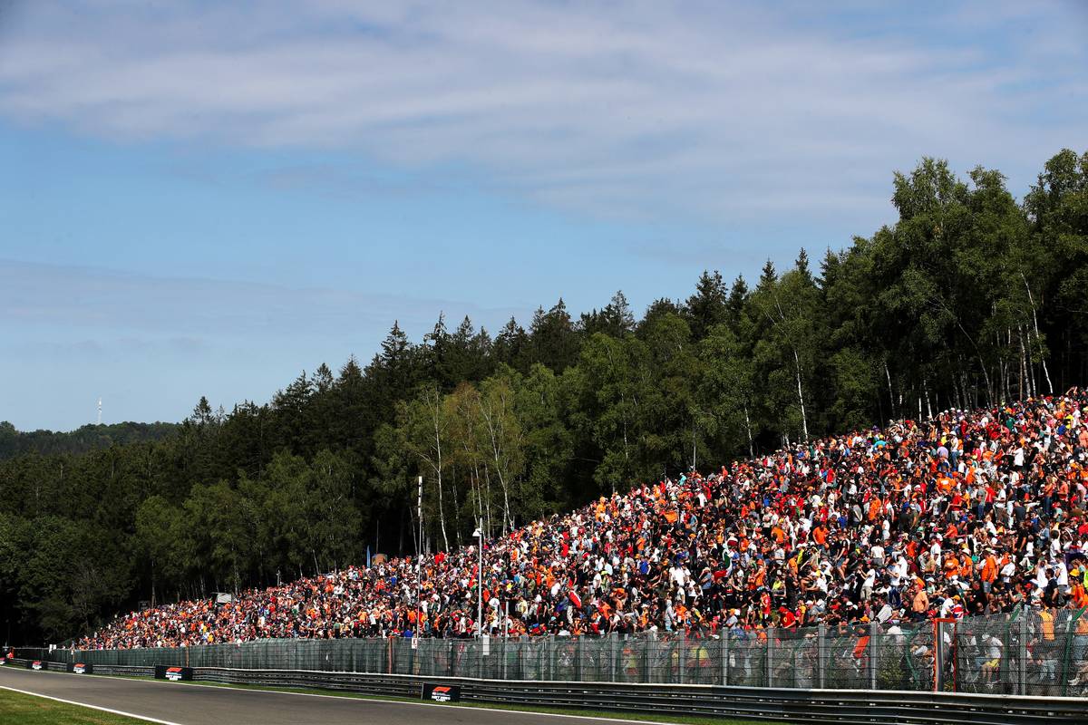 Circuit atmosphere - fans. 28.08.2022. Formula 1 World Championship, Rd 14, Belgian Grand Prix, Spa Francorchamps, Belgium, Race 