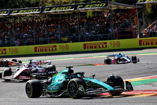 Sebastian Vettel (GER) Aston Martin F1 Team AMR22.
28.08.2022. Formula 1 World Championship, Rd 14, Belgian Grand Prix, Spa Francorchamps, Belgium, Race Day.
- www.xpbimages.com, EMail: requests@xpbimages.com © Copyright: Batchelor / XPB Images